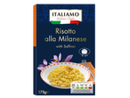 Italiamo Italian Style Risotto alla Milanese with Saffron, 175g pack.