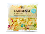 Chef Select IJsbergsla melange met winterpeen, witte kool en rode sla in een transparante zak.