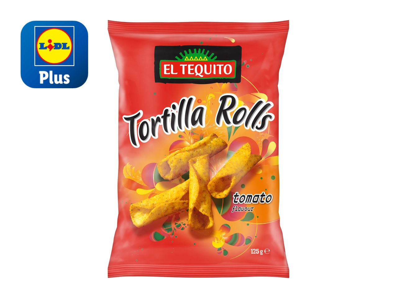 El Tiquero Tortilla Rolls snack bag from Lidl.