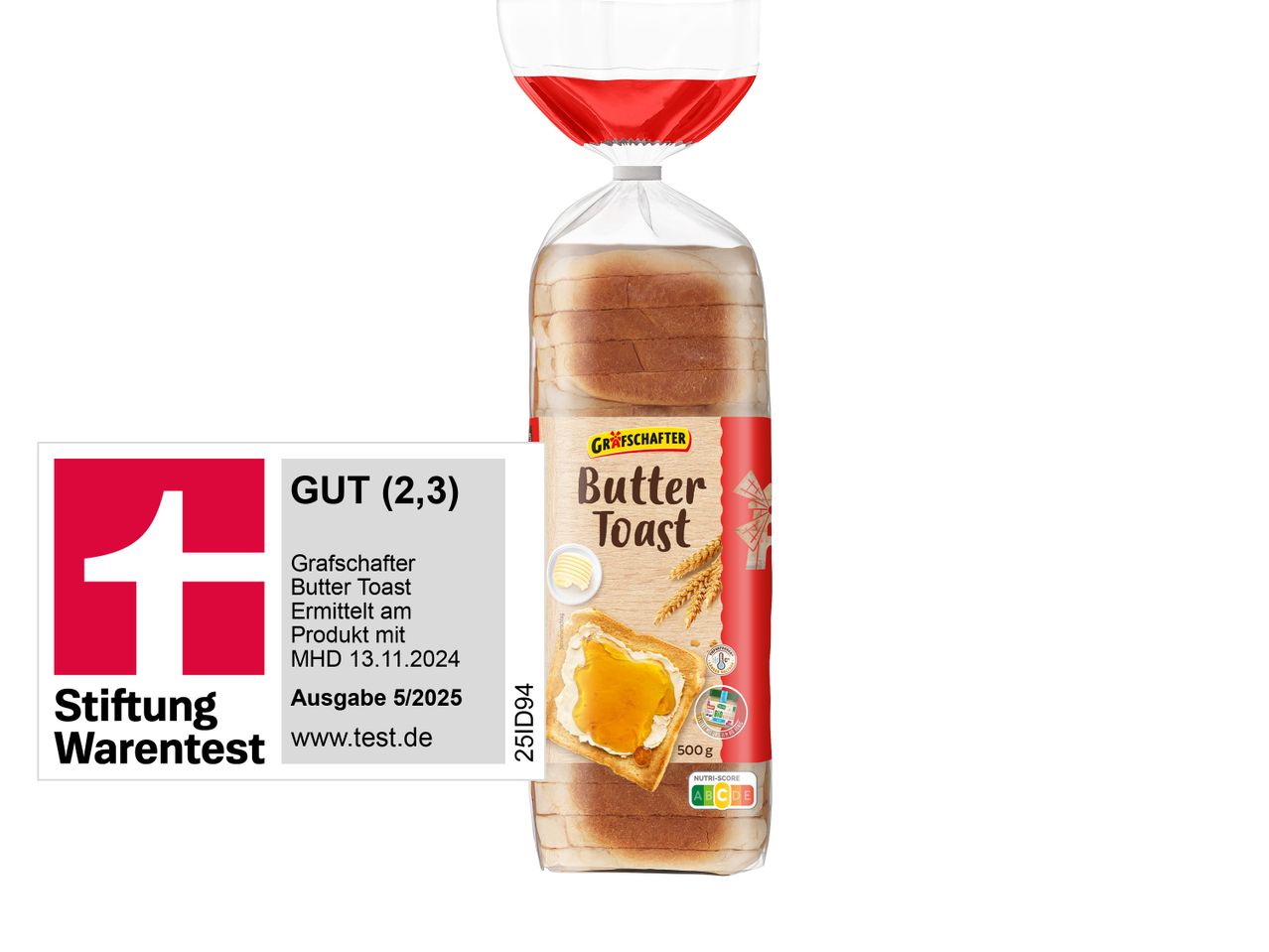 Grafschafter Butter Toast.