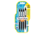 Paper Mate InkJoy balpennen, 4-pack, zwart, met comfortabele grip.