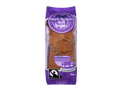 Fairtrade Dark Brown Soft Sugar