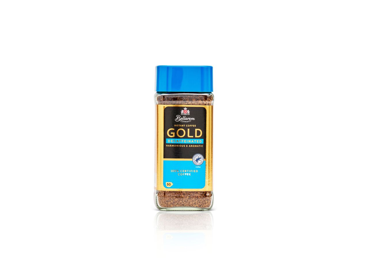 Go to full screen view: Soluble Coffee Gold Decaffeinated - Image 1