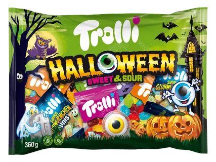 TROLLI Halloweenmix uitdeelzakjes