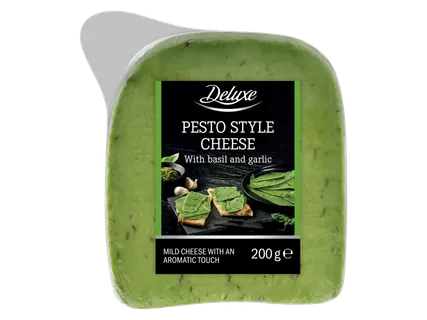 Deluxe Siers ar pesto 200g