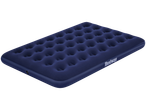 Dark blue Bestway inflatable mattress.