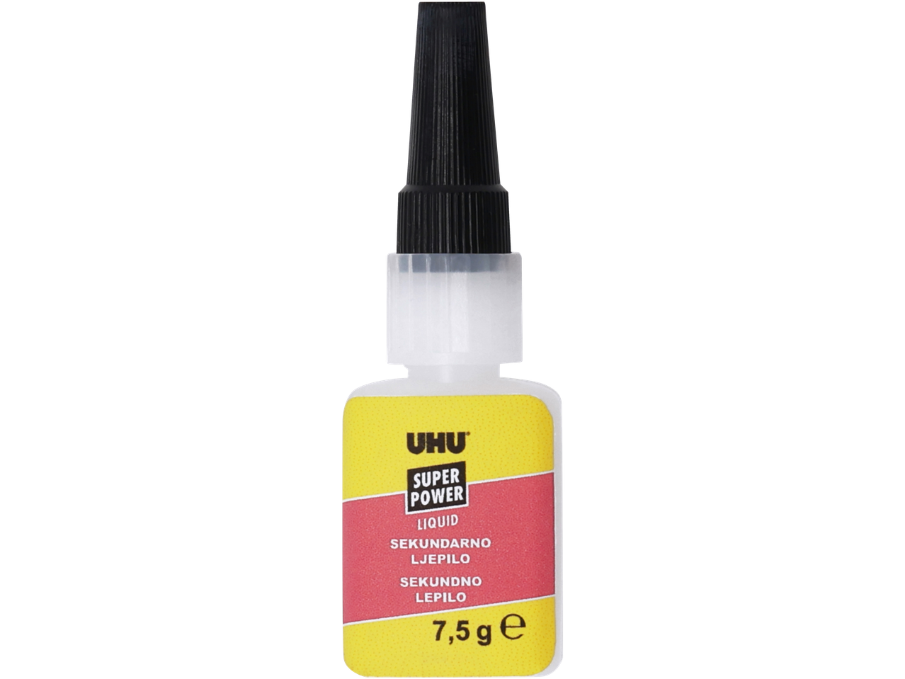 UHU Super Power tekuće sekundarno ljepilo, 7,5 g.