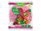 Wraps de tortilla veganos Vemondo com beterraba, 6 unidades.