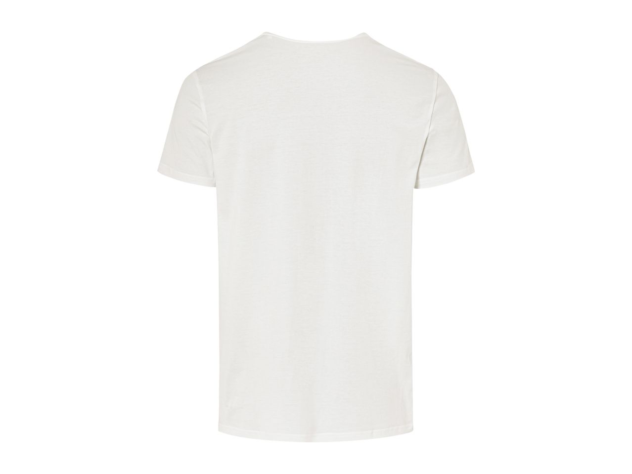 White oversized t-shirt.