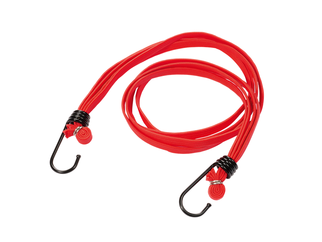 ULTIMATE SPEED® Bungee Cord Set: Red bungee cord with black hooks