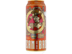 Canette de bière Steam Brew, style steampunk.