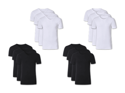 ESMARA MEN Herren Feinripp-Unterziehshirt, 3 Stück