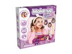 En lilla makeup-kassesæt til børn med diverse kosmetik.