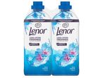 Две бутилки омекотител за пране Lenor с аромат на пролет.