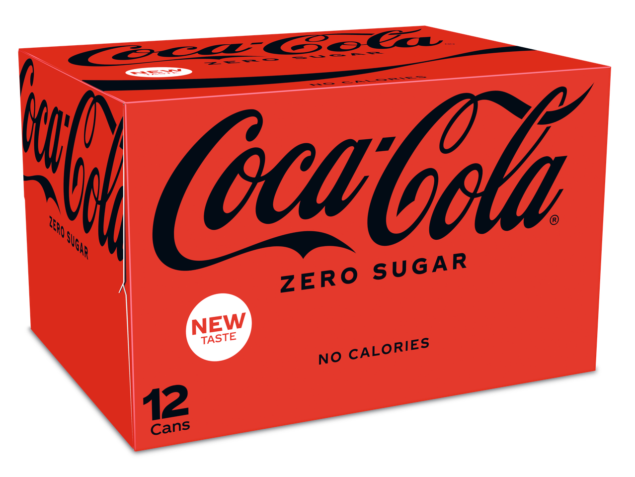 Go to full screen view: Coca Cola Zero 12x330ml - Image 1