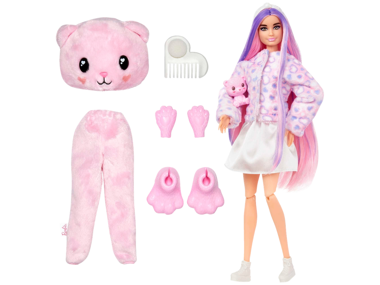 MATTEL® Lalka Barbie z serii Cutie Reveal Słodkie Stylizacje