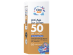 Cien Sun Anti-Age zonnebrandcrème SPF 50 hoge bescherming voor gezicht en decolleté.