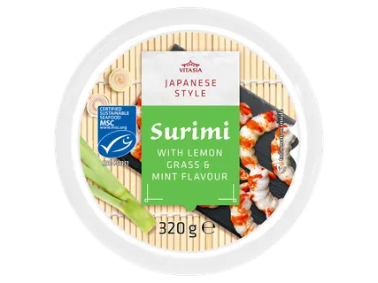 Garnélaízű surimi