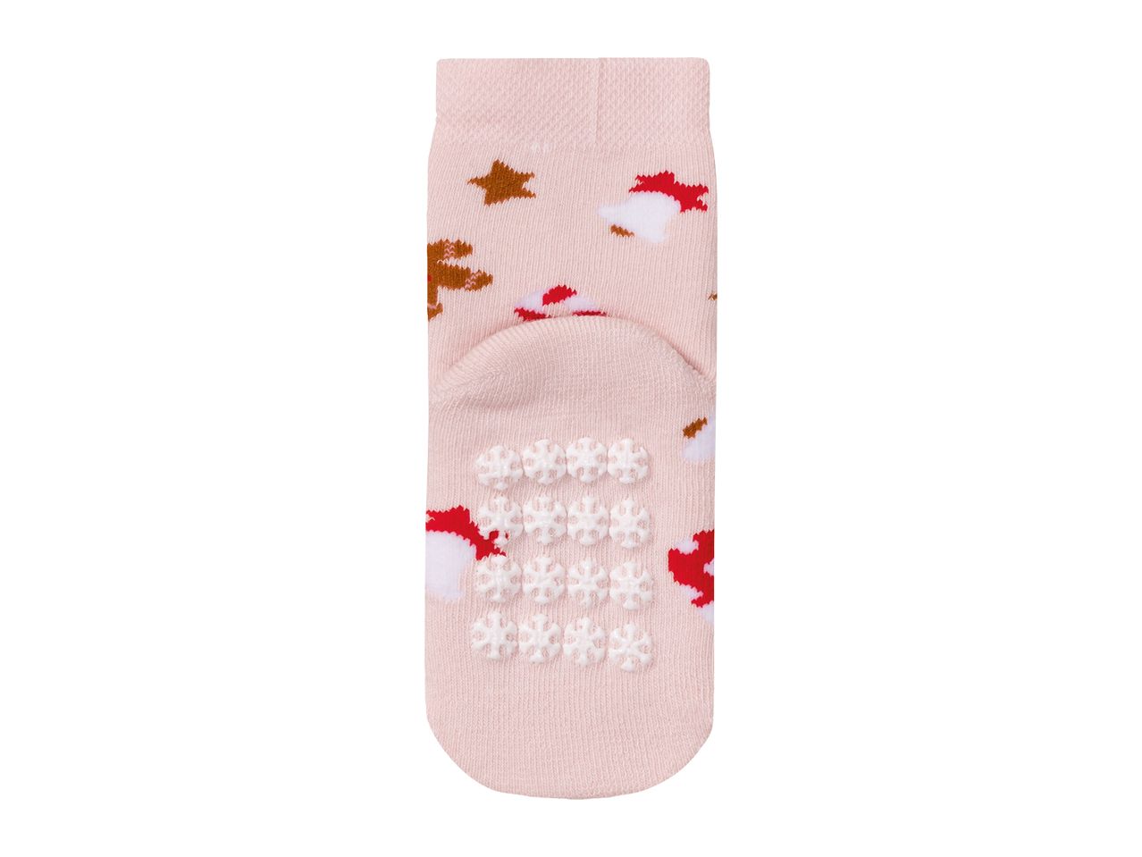 Go to full screen view: Lupilu Younger Kids’ Christmas Thermal Socks - 2 pairs - Image 3