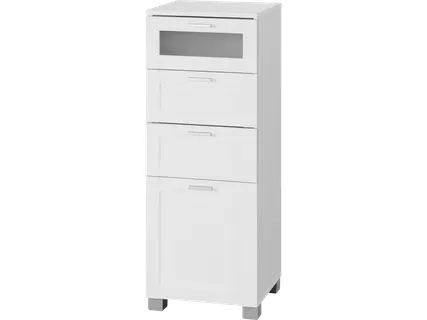 Fiókos fürdőszobaszekrény