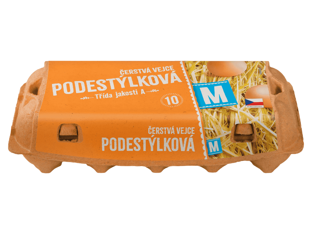 Vejce M 10ks podestýlka