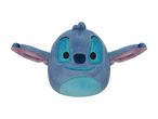 A small, plush Stitch toy from Disney's Lilo & Stitch.