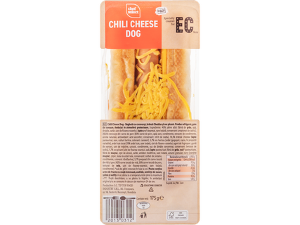 Hot Dog cu chili și brânză