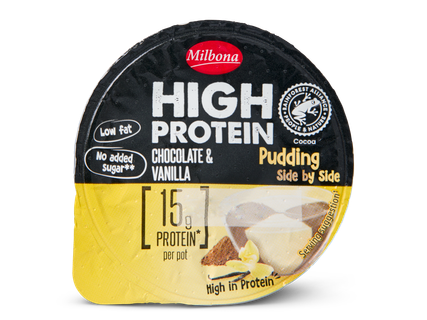 High Protein duo pudding