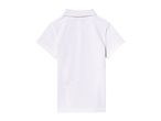 A white collared shirt for kids.