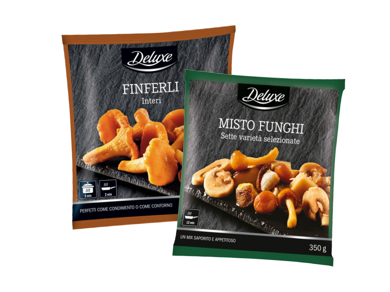 Finferli interi o Misto funghi