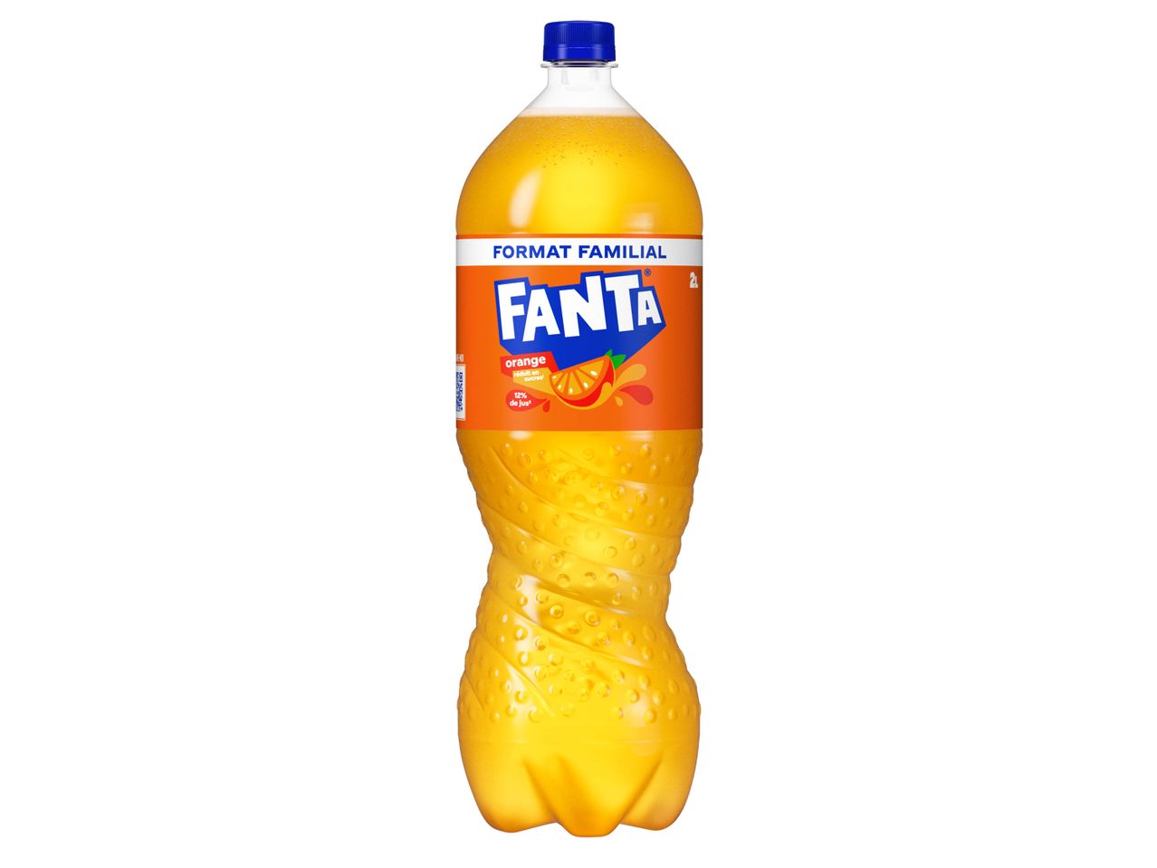 Fanta orange, pack économique 4x2L.