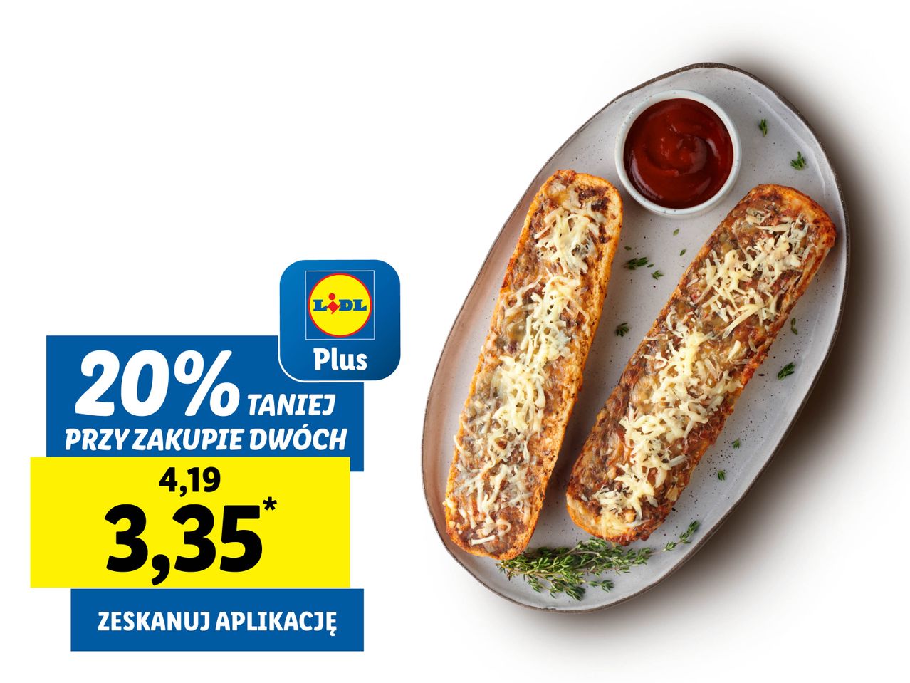 Zapiekanka z pieczarkami i cebulą