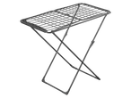Secador de roupa dobrável W5® com estrutura de metal e duas superfícies de secagem.