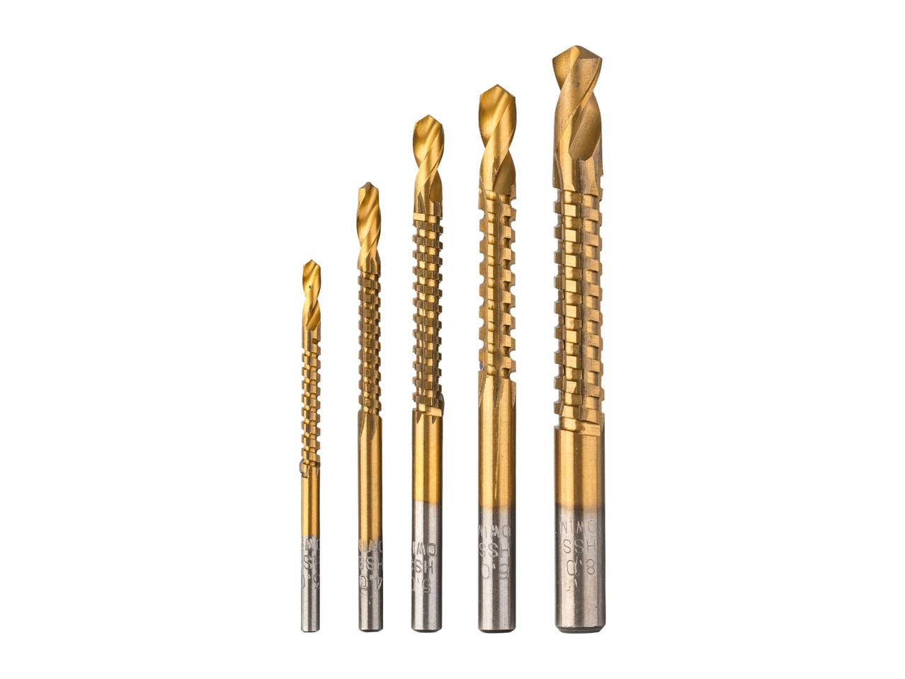 Parkside Drill Saw Bit Set - Set of 5