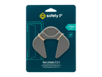 Safety 1st Slam Stopper 2-in-1 door stopper in black packaging.