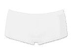 Weiße Sloggi-Shorts aus Baumwolle.