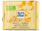 Ritter Sport witte chocolade met cornflakes.