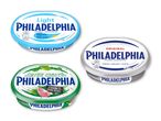 Tre varianter af Philadelphia flødeost: Original, Light og med hvidløg og urter.
