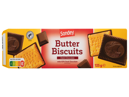 Csokoládés vajas keksz