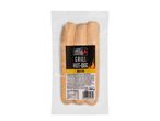 Grillázott hot dog virsli csomagolásban.