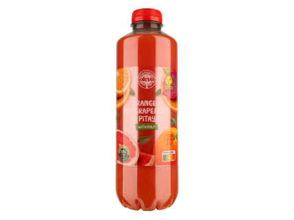 Narancs-grapefruit-sárkánygyümölcs gyümölcslé