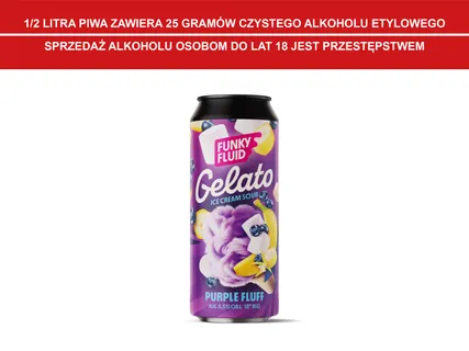 Funky Fluid Gelato: Purple Fluff