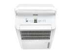 White Tronic dehumidifier with a digital display and control panel, seen from above.