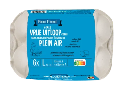 FERME FLEMENT Oeufs de poules élevées en plein air