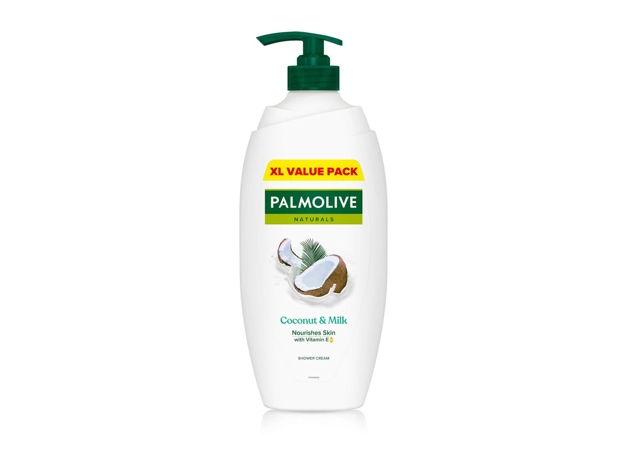 Palmolive Naturals Coconut & Milk Shower Cream in an XL value pack.