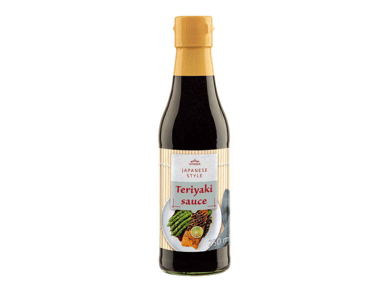 Pullo japanilaistyylistä teriyakikastiketta, 250 ml.