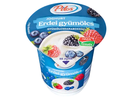 Gyümölcsdarabos joghurt