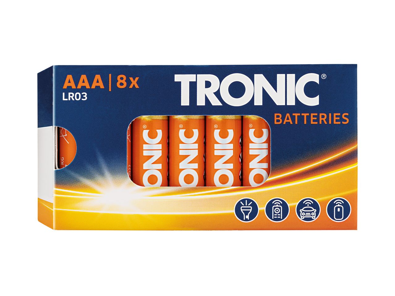 Μπαταρίες TRONIC AAA (8 τεμάχια)