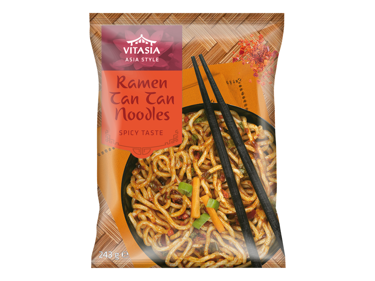 VITASIA ASIA STYLE Ramen Tan Tan Tăiței, gust picant, 243g