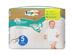 Lupilu Premium 5 dydžio sauskelnės kūdikiams nuo 11 iki 16 kg.